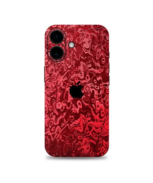 red water ripple phone wrap